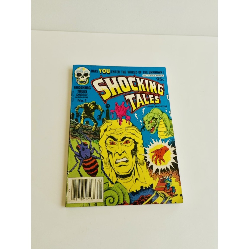 Shocking Tales Digest #1 - Harvey Comics Horror - Jack Kirby art -